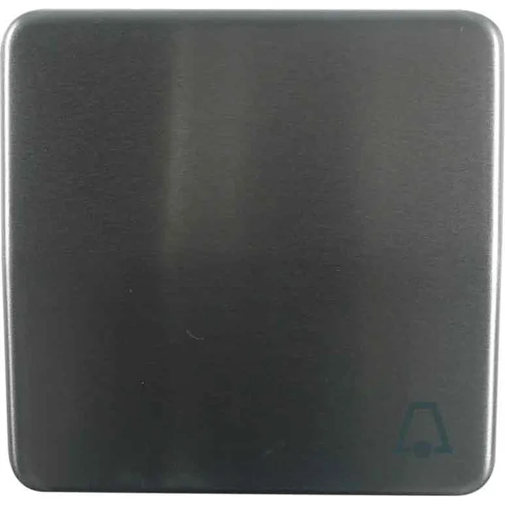 REV Ritter 0371442312 CD500 Abdeckung Schalter mit Klingel, Platin