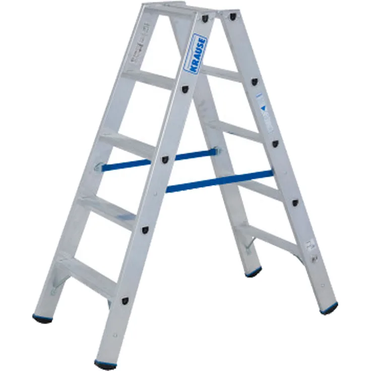KRAUSE STABILO Professional Stufen-DoppelLeiter 2x5 Stufen