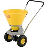 CEMO 10643 Streuwagen SW 35-C, Grau/Gelb, 35 Liter