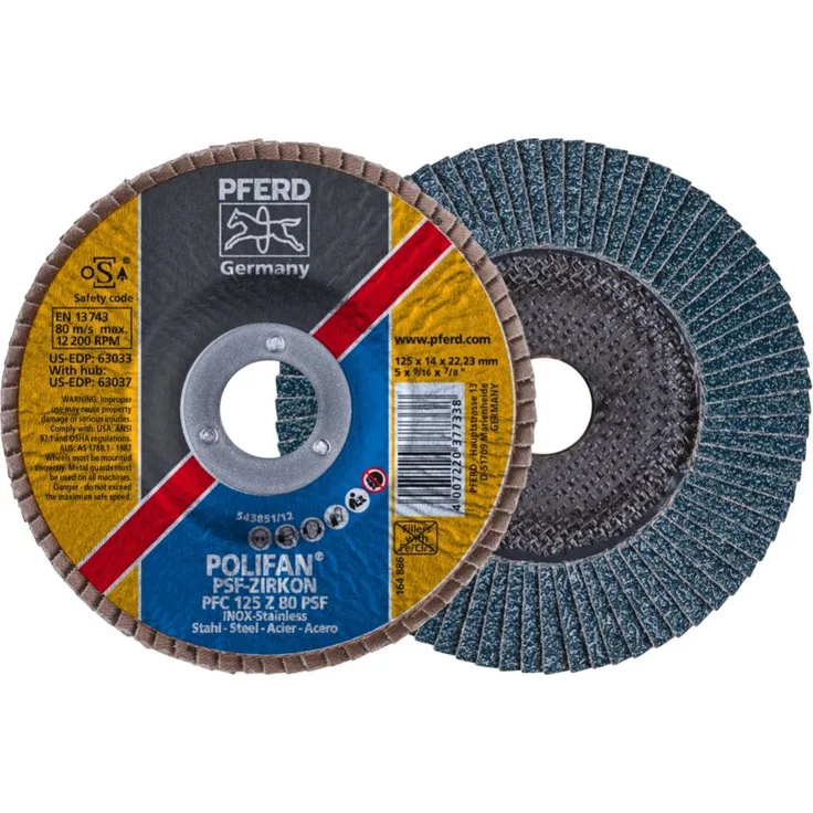 Pferd 67768125 Polifan PFC 125 Z 80 PSF