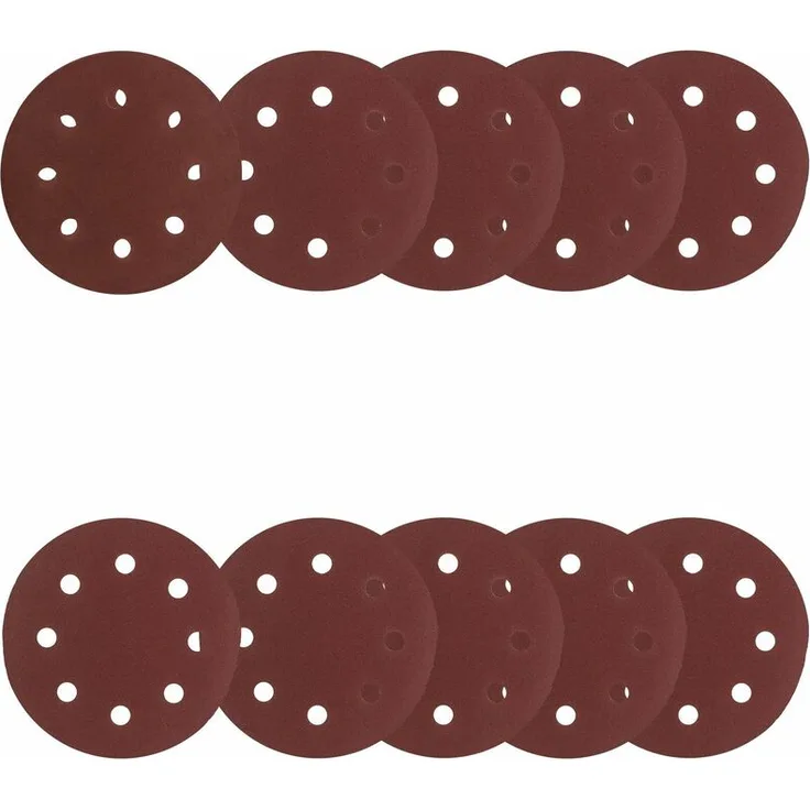 Schleifscheibe Schleifpapier 180mm Körnung K180 (10er Pack)
