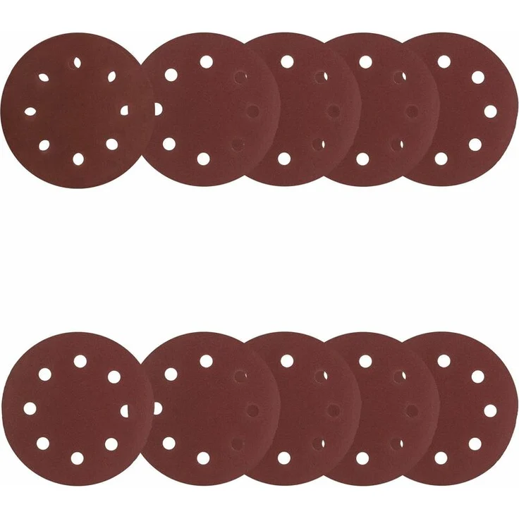 Schleifscheibe Schleifpapier 180mm Körnung K180 (10er Pack)