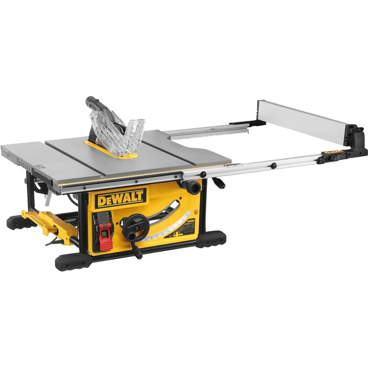 DeWalt DWE7492-QS Tischkreissäge 250 mm, 26,5 kg 2000 Watt max. Schnitttiefe bei 90° 77 mm Schwarz-Gelb – Bild 3