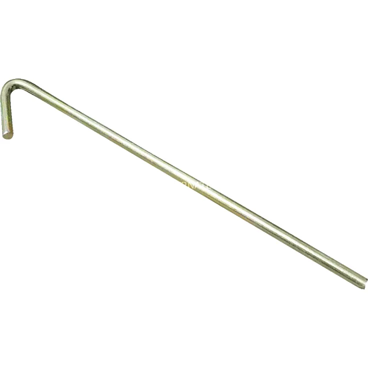 High Peak Stahl-Erdnagel, 10 Stück Hering, 18cm