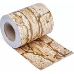 Sichtschutzstreifen Sichtschutz Zaunblende PVC Folie Zaunfolie Doppelstabmatten Stein-Optik grob