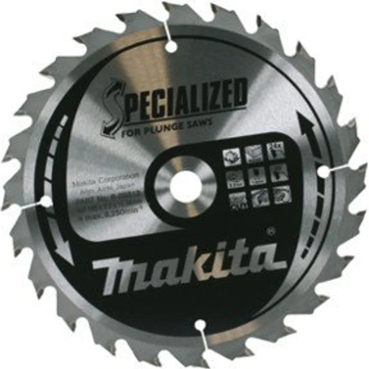 Makita B-33819 SPECIALIZED Saegeblatt85x15x24Z, 85 x 15mm – Bild 1