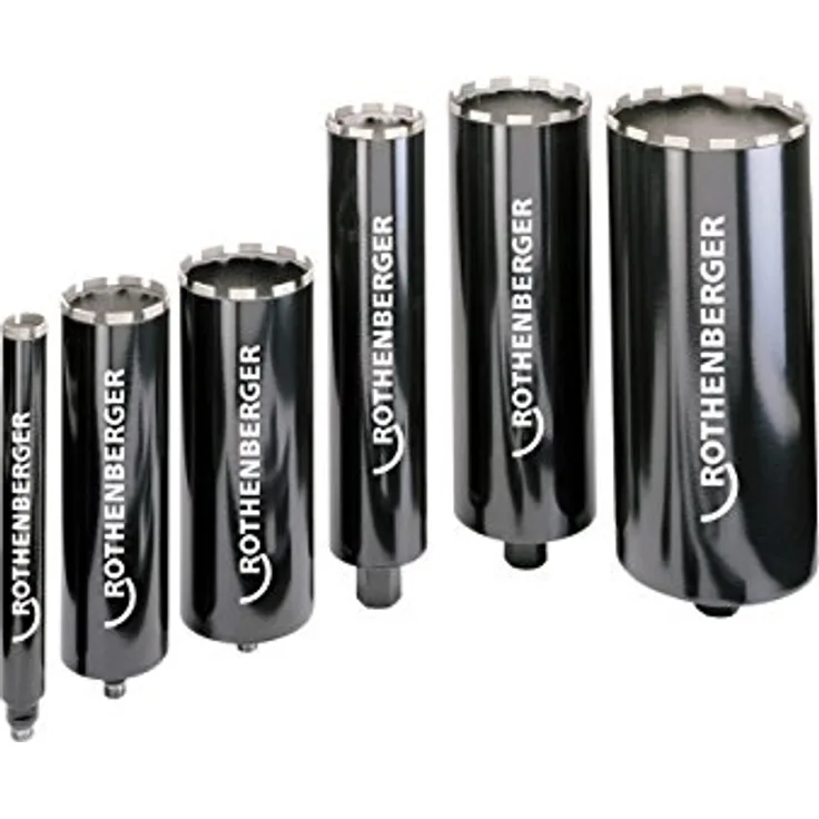 Rothenberger Diamant-Bohrkrone DX-High Speed Plus, Durchmesser 200 mm, 1 Stück, FF44200