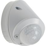 ChiliTec Wand- und Decken-Bewegungsmelder 360 LED geeignet, 8m Detektion, weiß