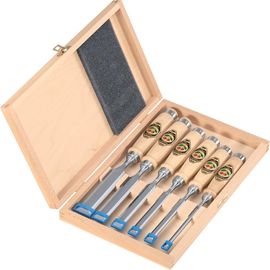 KIRSCHEN 6-teiliges Stechbeitel-Set im Holzkasten