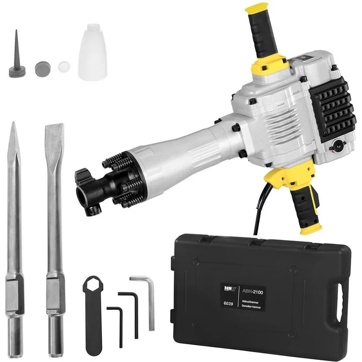 MSW - Meißelhammer Stemmhammer Schlaghammer 2100 W J SDS HEX