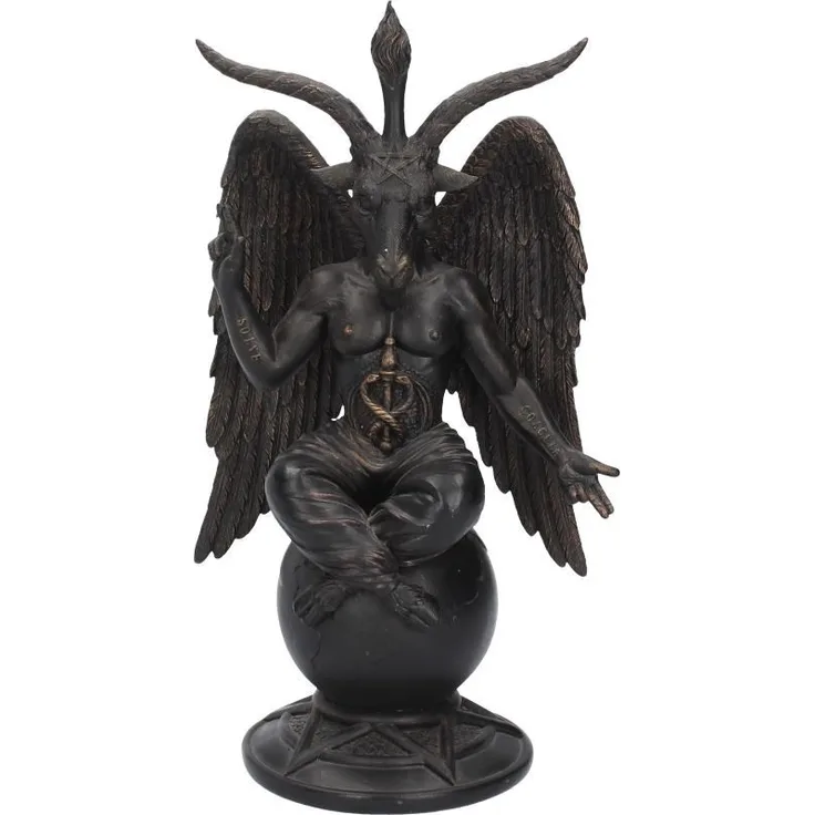 Nemesis Now Baphomet Antike Figur, 29,5 cm, bronzefarben