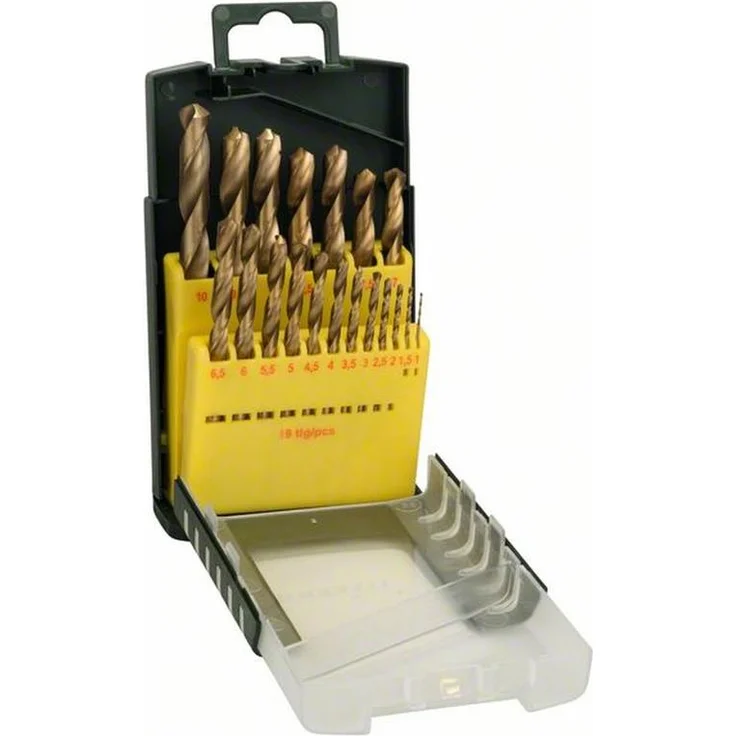 Bosch 19tlg. Metallbohrer-Set HSS-TiN titanium – Bild 1
