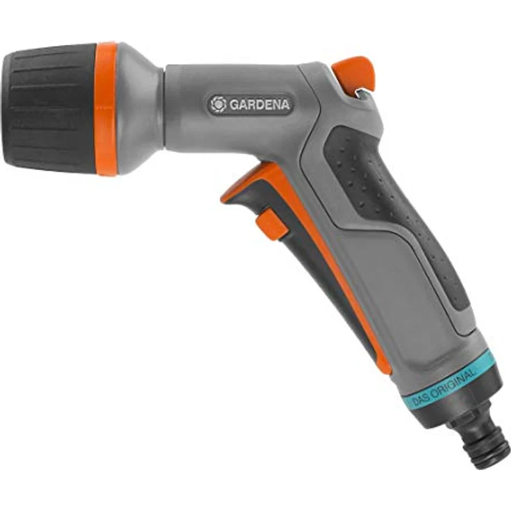 GARDENA Comfort Reinigungsspritze ecoPulse: Spritze zur leistungsstarken und wassersparenden Reinigung, mit Dauerarretierung, Frostschutz (18304-20) – Bild 1