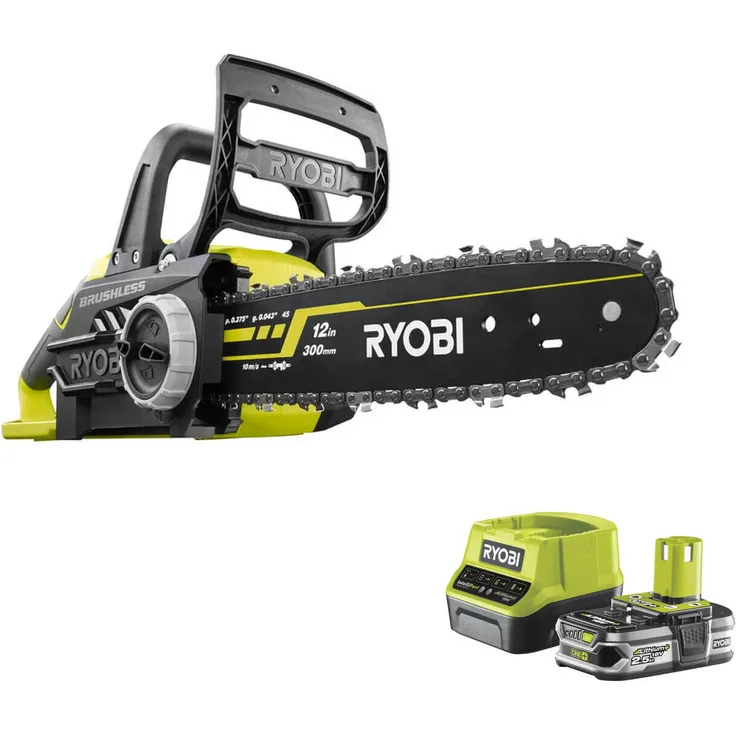 Ryobi Vorteilspaket Akku-Kettensäge ONE+ 18 V mit Akku OCS1830 - RYOBI