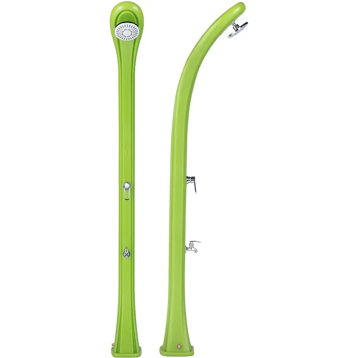 FORMIDRA Solardusche SO HAPPY 28L Gartendusche Campingdusche Pooldusche green