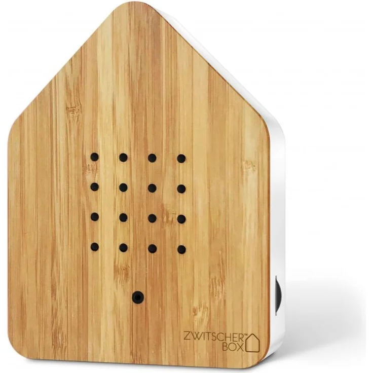 Relaxound Zwitscherbox Wood Bambus weiss – Bild 1