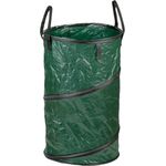 Meister Springsack 160 l - Selbststehend - Witterungsbeständig - Abwaschbar - Stabiler Pop-Up-Sack für Grünabfälle - Abfallsack - Laubsack aus robustem Gewebe - 9960970