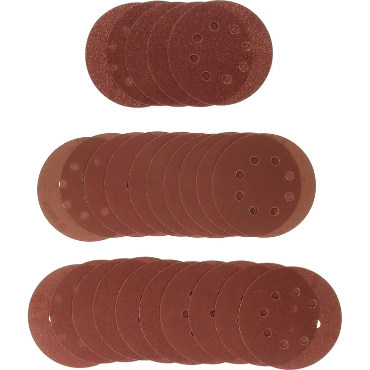 Bosch 2607019497 25-teiliges Schleifblatt-Set 125 mm Körnung 80, 120, 240 - Preisvergleich