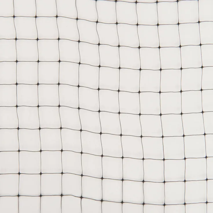 Windhager Vogelschutznetz Vogelabwehrnetz Baumnetz Ortonet schützt Obstbäume vor Vogelfraß, Maschenweite 13 x 13 mm, Größe 10 x 4 m, schwarz, 06014