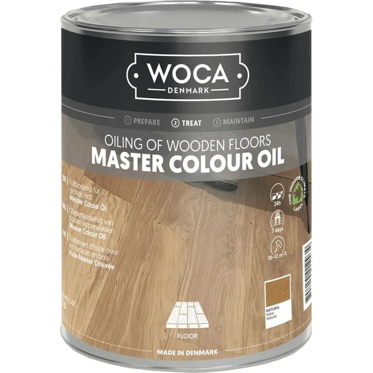 WOCA Meister Colour Öl , weiß 1 Liter