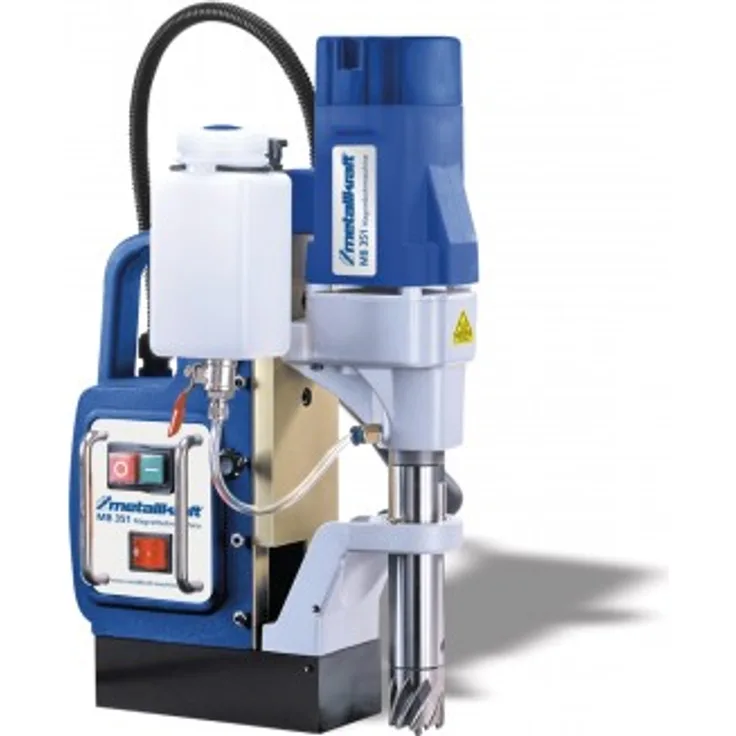 Metallkraft Magnetkernbohrmaschine (Motor 1,1 kW, Kühlmitteltank, Schnellspannaufnahme, Weldon 3-4''), 3860351