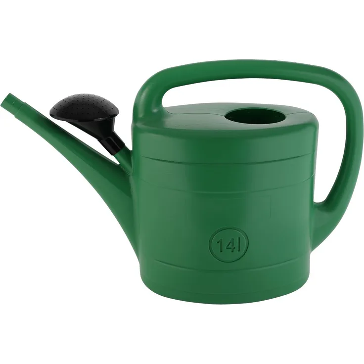 greemotion 628102 Gießkanne mit Brause 14 L, grün