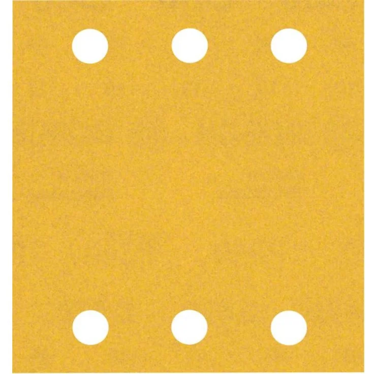 Expert C470 Schleifpapier mit 6 Löchern für Schwingschleifer, 115 x 107 mm, G 240, 10-tlg. - Preisvergleich – Bild 1