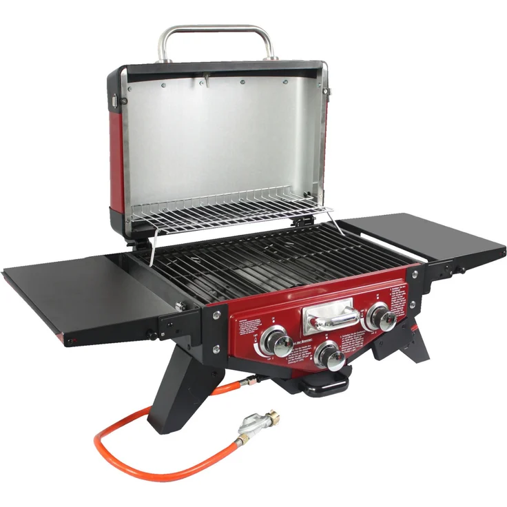 El Fuego Gasgrill klein, Medison, rot, 38 x 118.5 x 52 cm, AY5262 – Bild 4