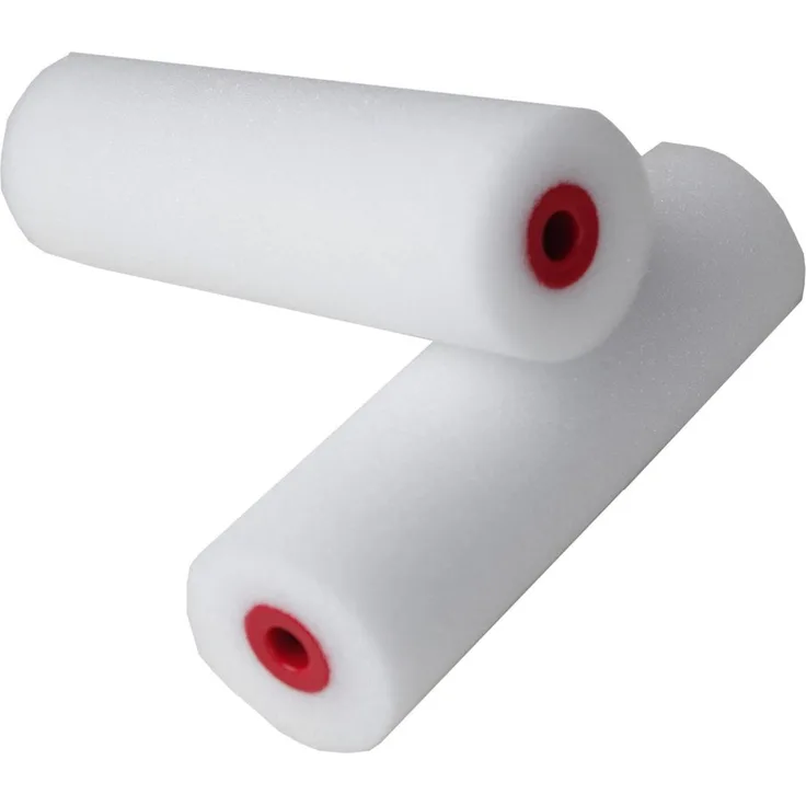 Schaumrolle 2Stück 11cm fein Lackrolle Lackierwalze Schwammrolle Farbrollen