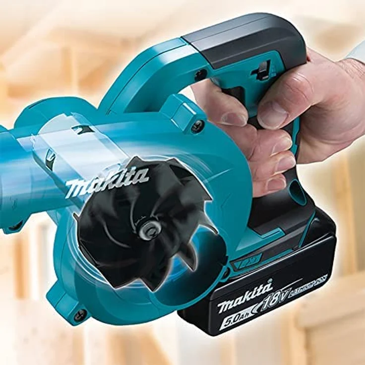 Makita DUB186Z Akku-Laubbläser, 18V LXT, 192 m³-h 18.000 u-min 84 dB 1,7 kg ohne Akku, ohne Ladegerät – Bild 7