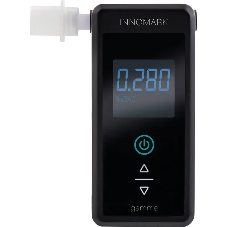A INNOMARK gamma Alkoholtester Schwarz 0.07 bis 4.00 ?° inkl. Display