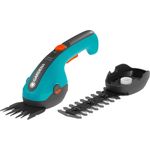 GARDENA Set Akku-Gras- und Strauchschere ClassicCut Li: Rasenkantenschere für präzisen Schnitt von Rasenkanten und Formschnitt von Sträuchern (9854-20)