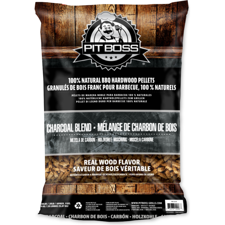 Pellet GRILL FUEL 9kg Sack Charcoal Holzkohle (vorverkohlt)