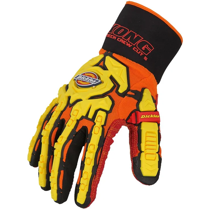 Dickies Schutzhandschuh HD Deck, 1 Stück, S, orange, GL01DH OR S