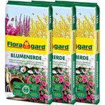 Floragard Blumenerde 60 Liter (3 x 20 Liter)
