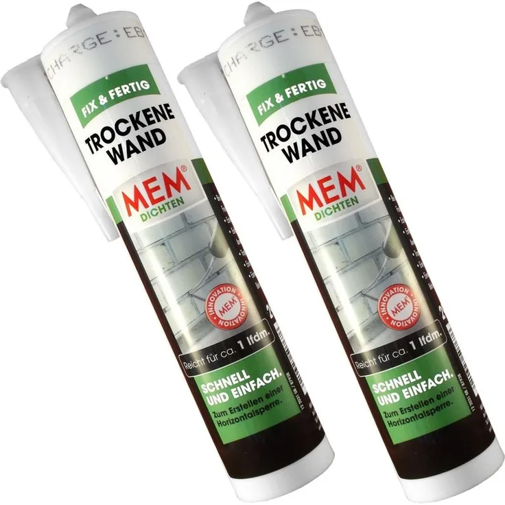2x290ml Trockene Wand Fix & Fertig - MEM