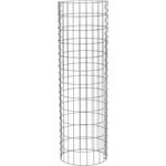Gabione Steingabionen Steinkorb Drahtkorb Gabionensäule rund Ø 35 cm 1,20 m