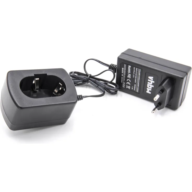 vhbw 220V Netzteil Ladegerät Ladekabel für Werkzeug Makita 6343DWDE, 6343DWFE, 6347D, 6347DWAE, 6347DWDE, 6347DWFE, 6349DWDE, 6349DWFE, 6390DWAE