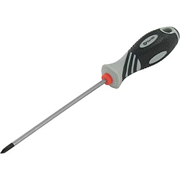 VAR Destornildor Estrella 0 x 100 mm. Profi-Schraubendreher Stern Unisex Erwachsene, grau