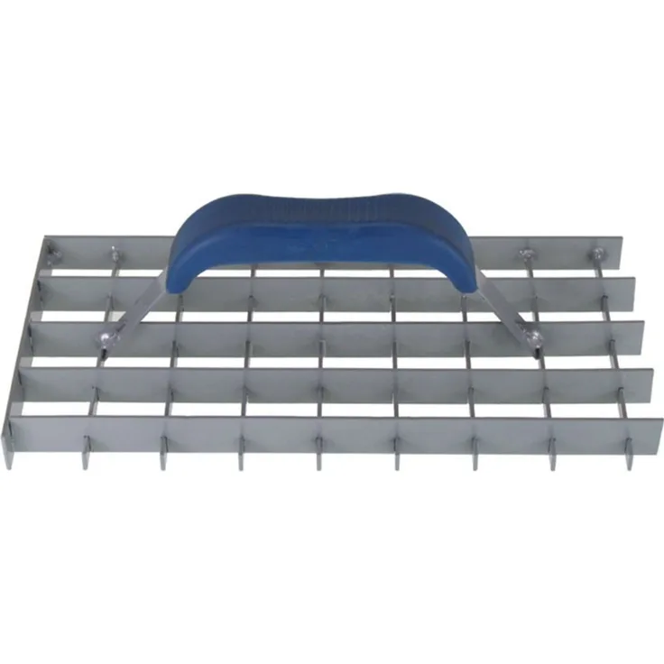 HaWe Gitter-Rabo 2625.0, Putzhobel, Porenbeton, Stahl ungezahnt, mit Stahlgriff und Gummiüberzug, Maschenweite 30x30 mm-280x140 mm