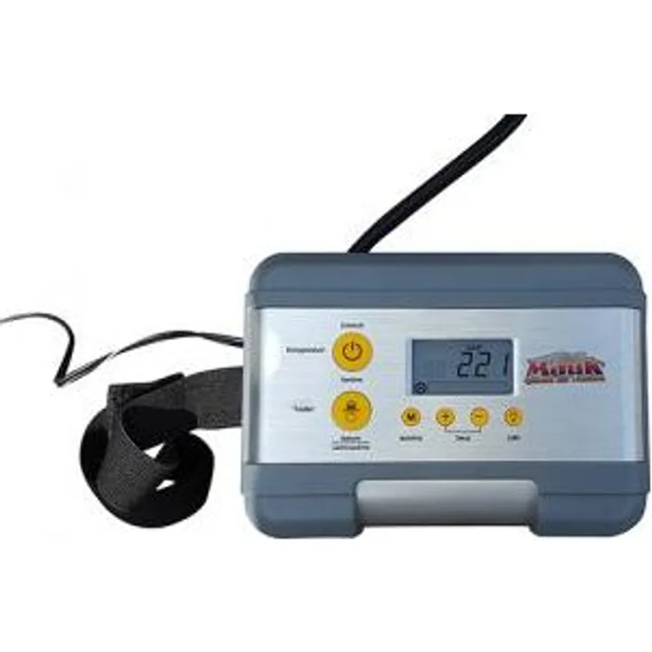 MAUK Kfz Multikompressor 12 V 4 in 1 Kompressor Batterietester Lichtmaschinentester LED Licht 120 W 7 bar - Mauk