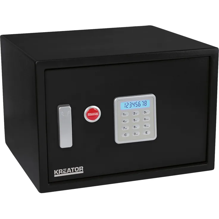 Elektronischer Tresor 43,8x40x30 LCD und 5mm Türstärke