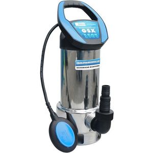 Bild für Güde GSX 1101 Tauchpumpe 1.100 Watt 19.000 l/h Entwässerung max. Förderhöhe 8 m max. Partikelgröße 35 mm max. Wassertemperatur 35 °C Kabellänge 10 m 7,4 kg