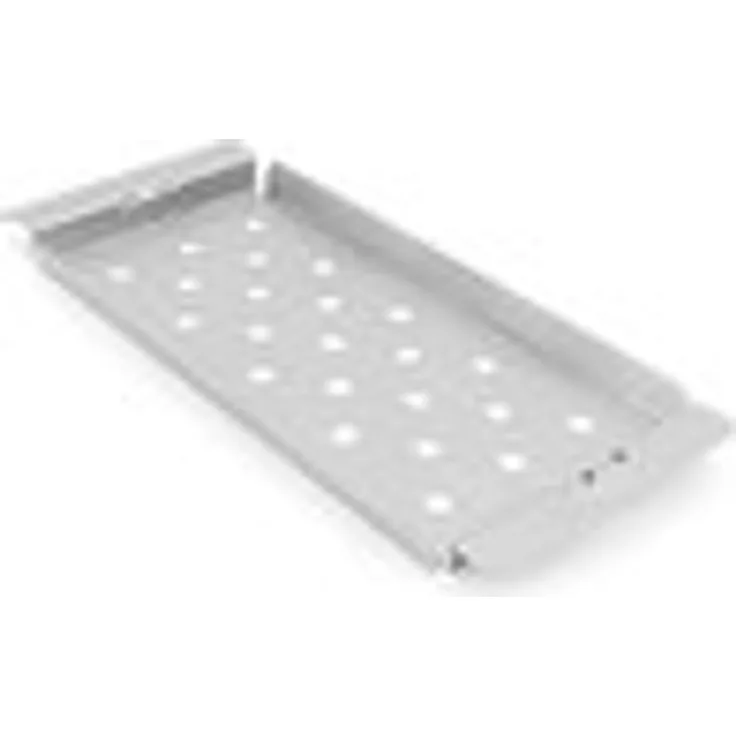 Broil King Edelstahl Aufsatz für Narrow Wok 36,8 x 16,5 x 1,9 cm silber Edelstahl