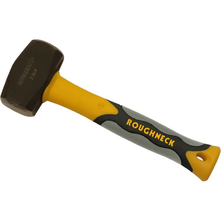 ROUGHNECK Fäustel 1,81 kg (4 Pfund) Fiberglas-Griff.