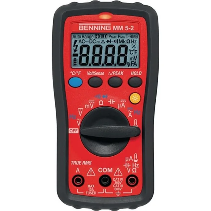 Benning MM 5-2 TRMS-Digital-Multimeter, 044071