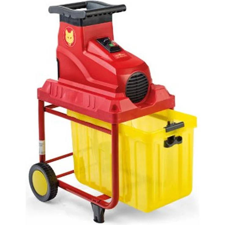 WOLFGarten Leisehäcksler SDL 2800 EVO 24AC7G1C650 2800 W Walzen-Häcksler Materialstärke 45 mm 98 dB Transportgriff – Bild 3