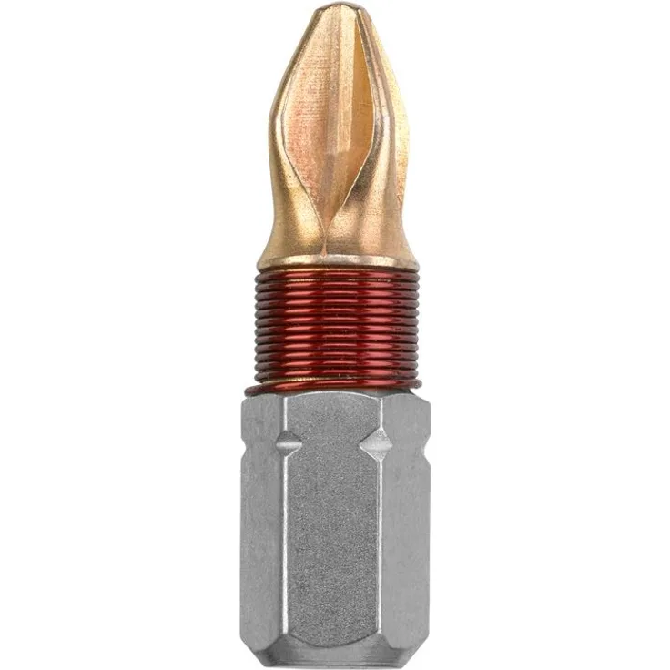 kwb Bit 25 mm PH 1 Diamond 126001 (Diamantbeschichtet, TQ 60 Stahl, ISO 1173, Antrieb C 6.3)