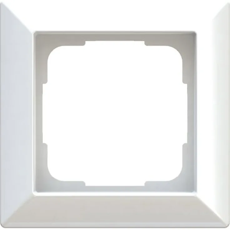 OPUS OPUS-InForm Rahmen 1-f., pw Kunststoff polarweiß