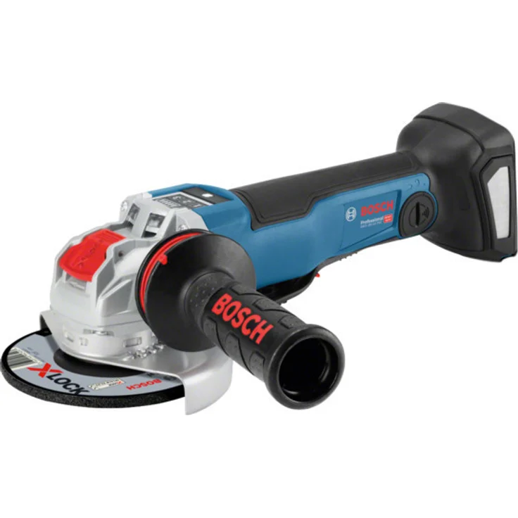 Bosch Professional 18V System X-LOCK Akku Winkelschleifer GWX 18V-10 PSC X-LOCK, Leerlaufdrehzahl: 4.500 - 9.000 min-1, Scheiben-Ã˜: 125mm, ohne Akkus und Ladegerät, in L-BOXX 125 mm Akku – Bild 4